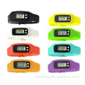 Silicone Sports LCD Bracelet Pedometer